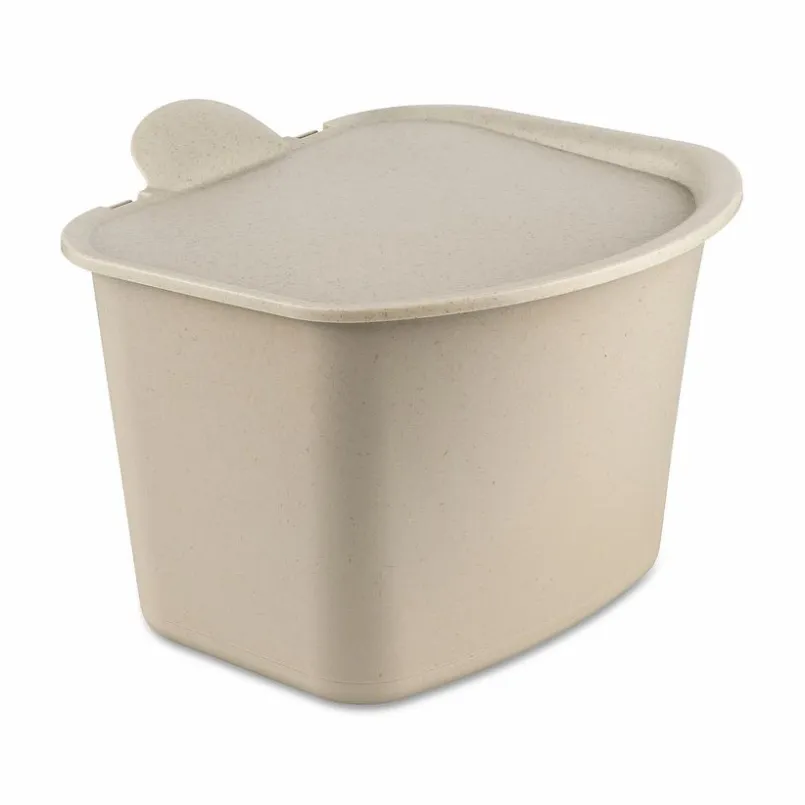 Entsorgen & Recyclen|Entsorgen & Recyclen|Koziol Abfallbehälter Bibo Beige