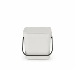 brabantia Entsorgen & Recyclen|Entsorgen & Recyclen-Abfallbehälter Sort&Go 3l Light Grey Hellgrau