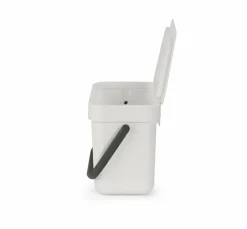 brabantia Entsorgen & Recyclen|Entsorgen & Recyclen-Abfallbehälter Sort&Go 3l Light Grey Hellgrau