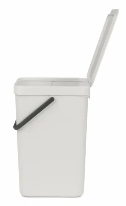 brabantia Entsorgen & Recyclen|Entsorgen & Recyclen-Abfallbehälter Sort&Go 16l Light Grey Hellgrau