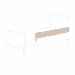 Jugendbetten|Jugendbetten|Paidi Absturzsicherung Mila & Ben Cashmere-Beige