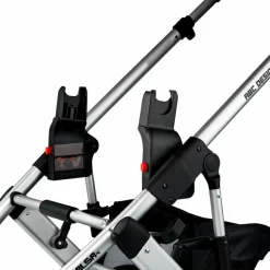 ABC Design Kinderwagen-Zubehör-Adapter Schwarz