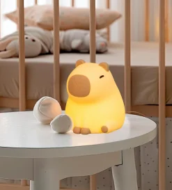 Akkuleuchten|Fischer & Honsel Akku-Nachtleuchte Piggy Braun