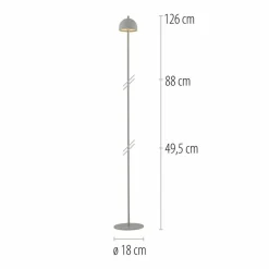 Akku-Stehlampe Bellis<SCHÖNER WOHNEN-Kollektion Discount