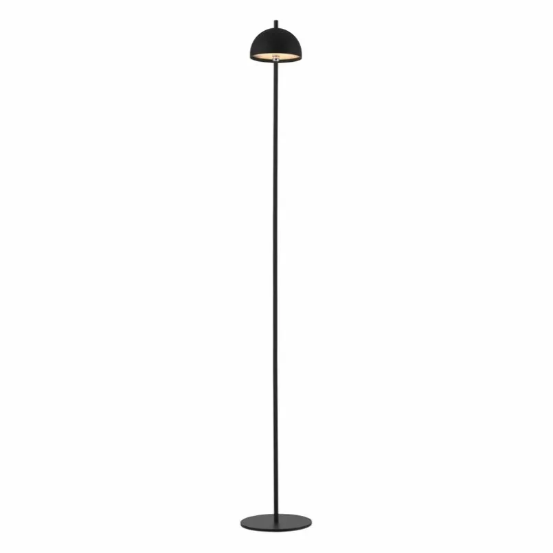 Außenstehleuchten|Außenstehleuchten|SCHÖNER WOHNEN-Kollektion Akku-Stehlampe Bellis Schwarz