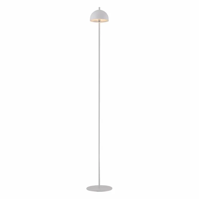 Außenstehleuchten|Außenstehleuchten|SCHÖNER WOHNEN-Kollektion Akku-Stehlampe Bellis Weiß