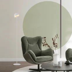 Außenstehleuchten|Außenstehleuchten|SCHÖNER WOHNEN-Kollektion Akku-Stehlampe Bellis Weiß
