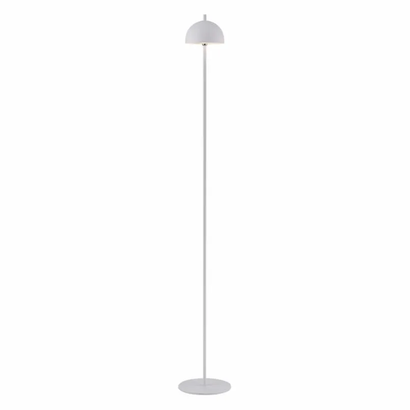 Außenstehleuchten|Außenstehleuchten|SCHÖNER WOHNEN-Kollektion Akku-Stehlampe Bellis Weiß