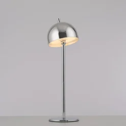 SCHÖNER WOHNEN-Kollektion Außenstehleuchten|Außenstehleuchten-Akku-Stehlampe Bellis Chrom