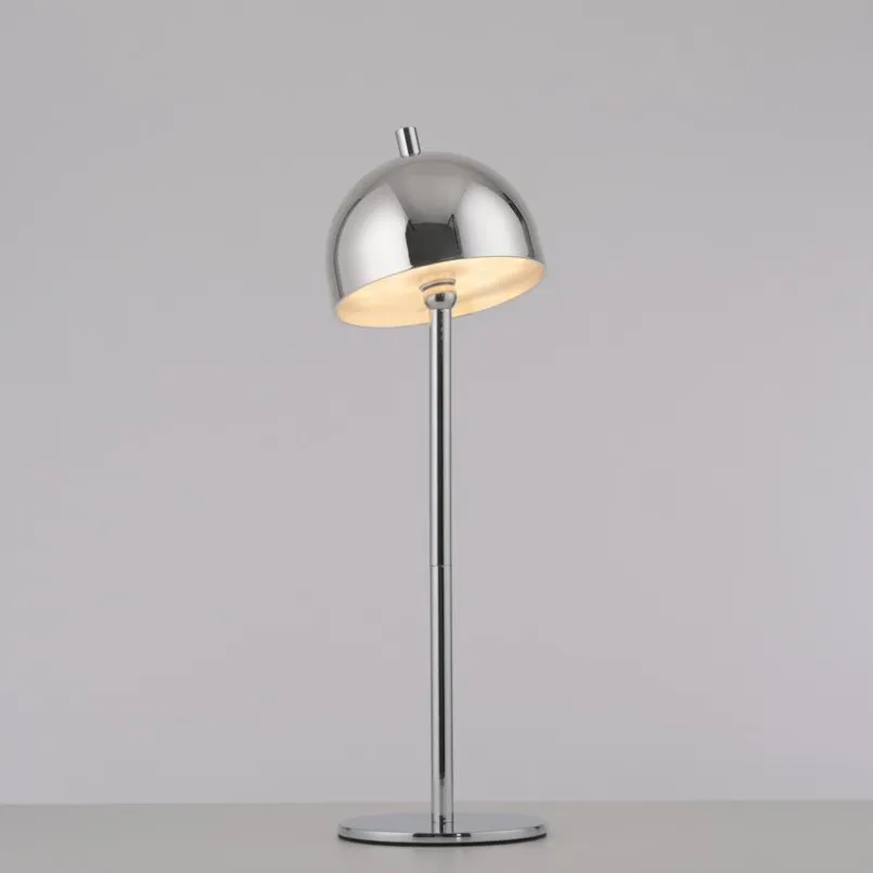 SCHÖNER WOHNEN-Kollektion Außenstehleuchten|Außenstehleuchten-Akku-Stehlampe Bellis Chrom