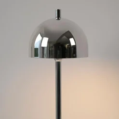 SCHÖNER WOHNEN-Kollektion Außenstehleuchten|Außenstehleuchten-Akku-Stehlampe Bellis Chrom