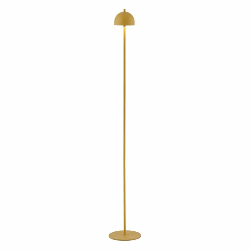 Außenstehleuchten|Außenstehleuchten|SCHÖNER WOHNEN-Kollektion Akku-Stehlampe Bellis Gelb