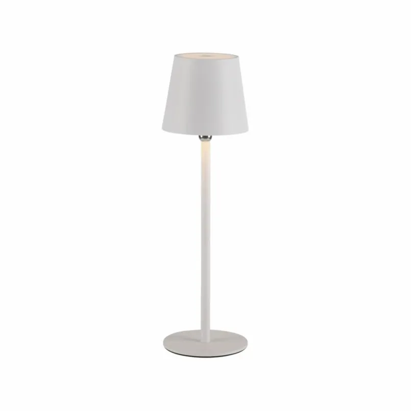 Außentischleuchten|Außentischleuchten|JUST LIGHT. Akku-Tischleuchte Boteria Weiß