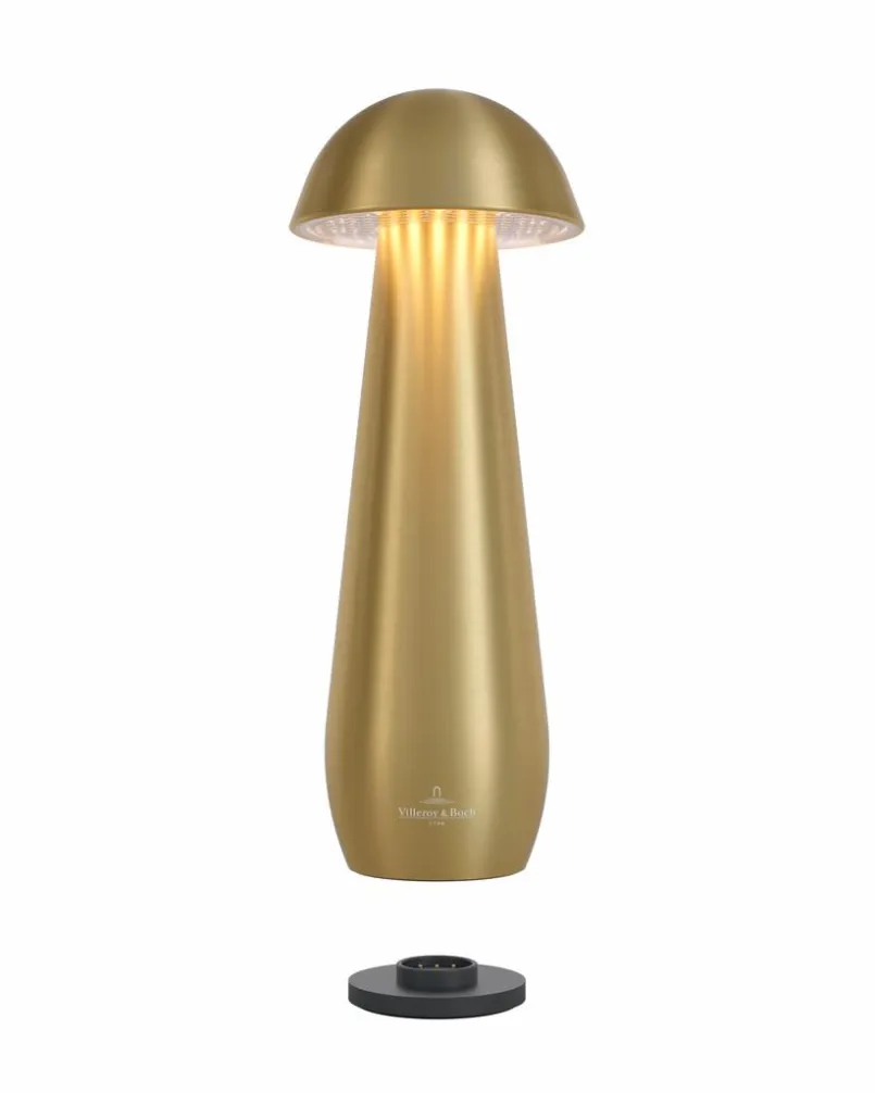 Villeroy & Boch Außentischleuchten|Außentischleuchten-Akku-Tischleuchte Modena Gold