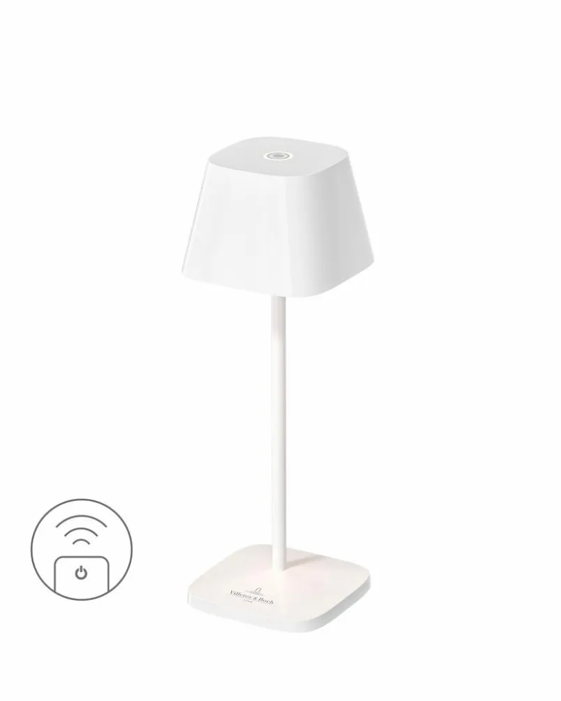 Villeroy & Boch Außentischleuchten|Außentischleuchten-Akku-Tischleuchte Neapel Micro Weiß