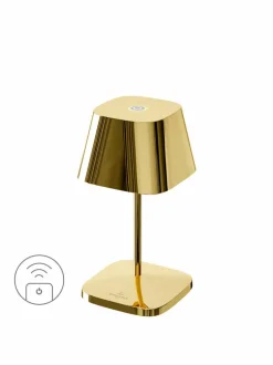 Villeroy & Boch Außentischleuchten|Außentischleuchten-Akku-Tischleuchte Neapel RC Gold