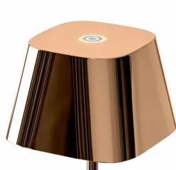 Außentischleuchten|Außentischleuchten|Villeroy & Boch Akku-Tischleuchte Neapel RC Roségold