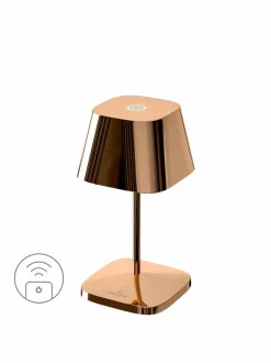 Außentischleuchten|Außentischleuchten|Villeroy & Boch Akku-Tischleuchte Neapel RC Roségold