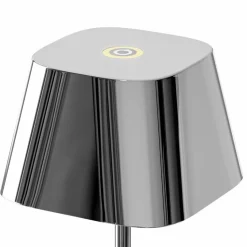 Außentischleuchten|Außentischleuchten|Villeroy & Boch Akku-Tischleuchte Neapel RC Chrom