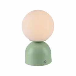SCHÖNER WOHNEN-Kollektion Akkuleuchten|Tischlampen-Akku-Tischleuchte Rudi Grün