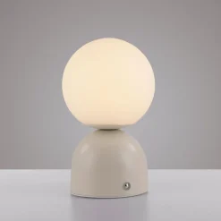 Akkuleuchten|Tischlampen|SCHÖNER WOHNEN-Kollektion Akku-Tischleuchte Rudi Sand