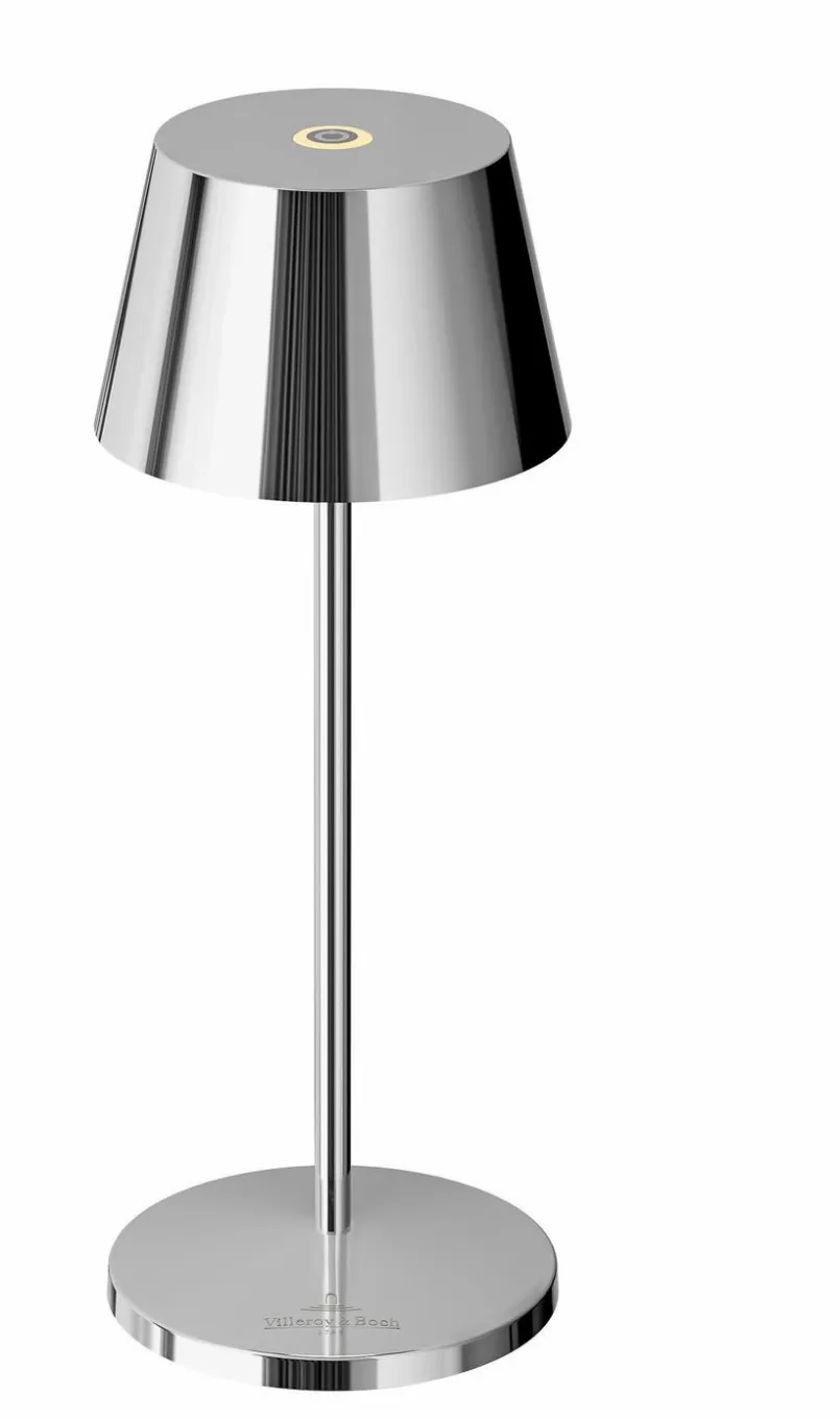 Außentischleuchten|Außentischleuchten|Villeroy & Boch Akku-Tischleuchte Seoul Micro RC Chrom