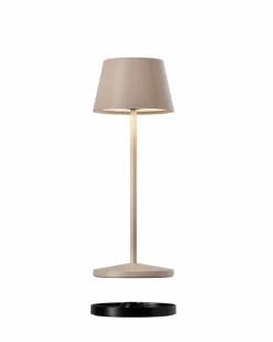 Außentischleuchten|Außentischleuchten|Villeroy & Boch Akku-Tischleuchte Seoul Micro RC Sandbraun