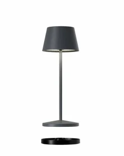 Villeroy & Boch Außentischleuchten|Außentischleuchten-Akku-Tischleuchte Seoul Micro RC Anthrazit