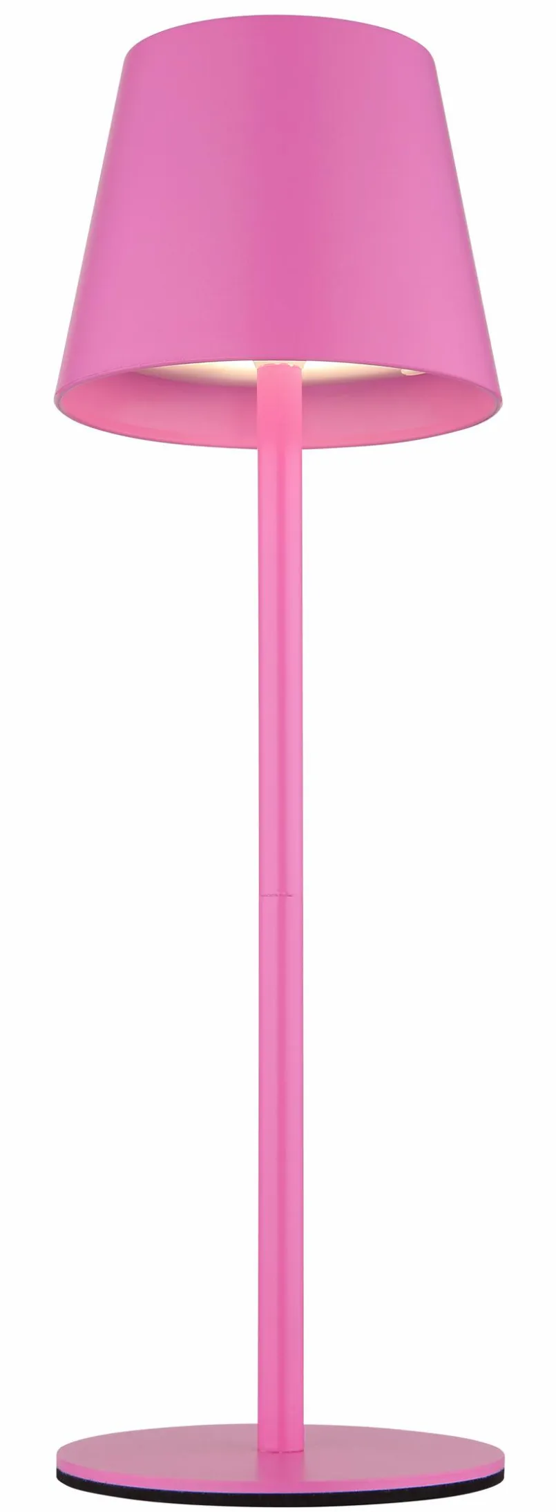 Globo Außentischleuchten|Außentischleuchten-Akku-Tischleuchte Vannie I Pink