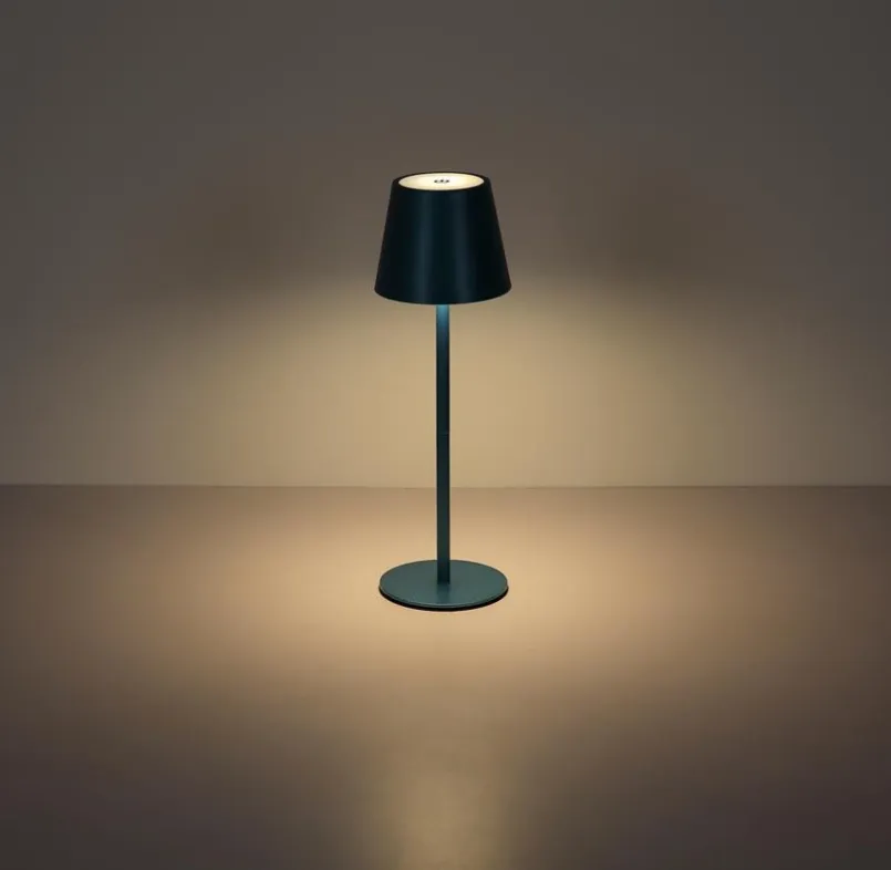 Außentischleuchten|Außentischleuchten|Globo Akku-Tischleuchte Vannie I Blau