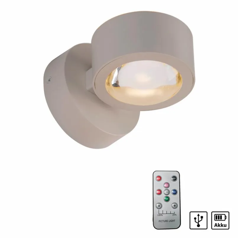 Akku-Wandleuchte Chia<JUST LIGHT. Discount