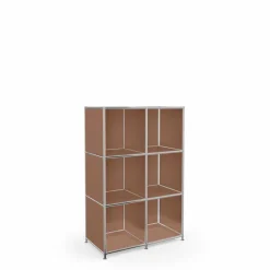 Büroschränke & Regale| Aktenregal System 4 Braun