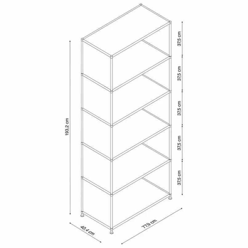 Aktenregal System 4< Outlet