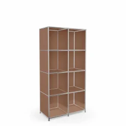 Büroschränke & Regale| Aktenregal System 4 Braun