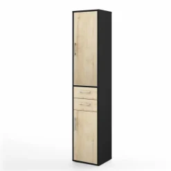 Mäusbacher Büroschränke & Regale-Aktenschrank Big Profi Office Anthrazit / Birke