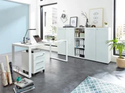 Büroschränke & Regale|Büromöbel-Serien|Germania Aktenschrank Monteria Weiß