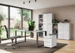 Germania Büroschränke & Regale-Aktenschrank Montevideo Weiß