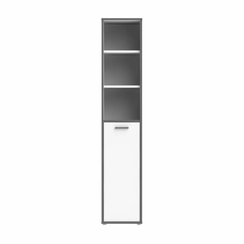 FORTE Büroschränke & Regale|Büromöbel-Serien-Aktenschrank 1-trg. Keflavik Weiß
