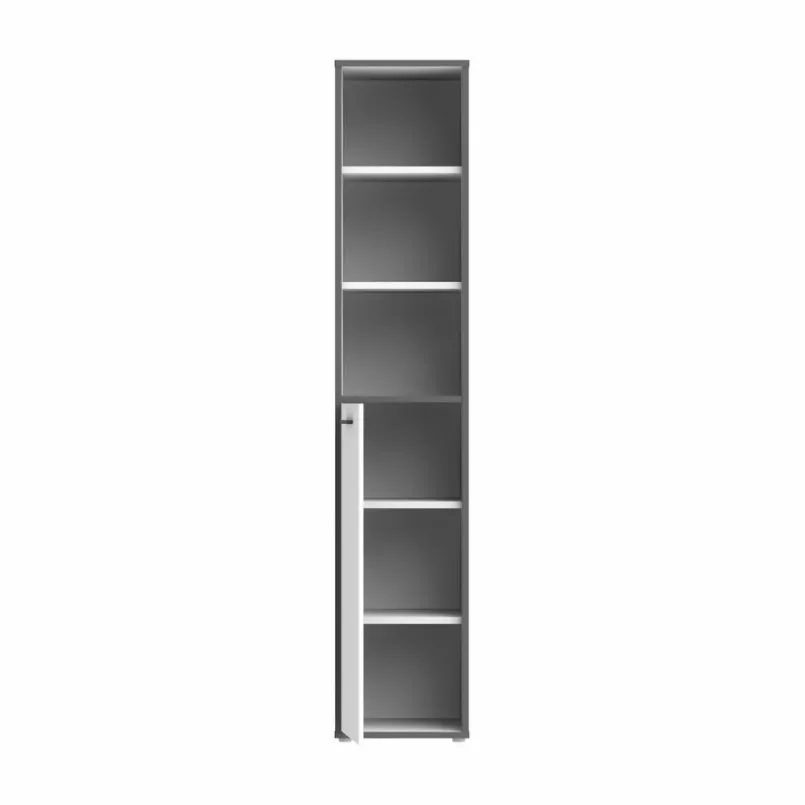 FORTE Büroschränke & Regale|Büromöbel-Serien-Aktenschrank 1-trg. Keflavik Weiß