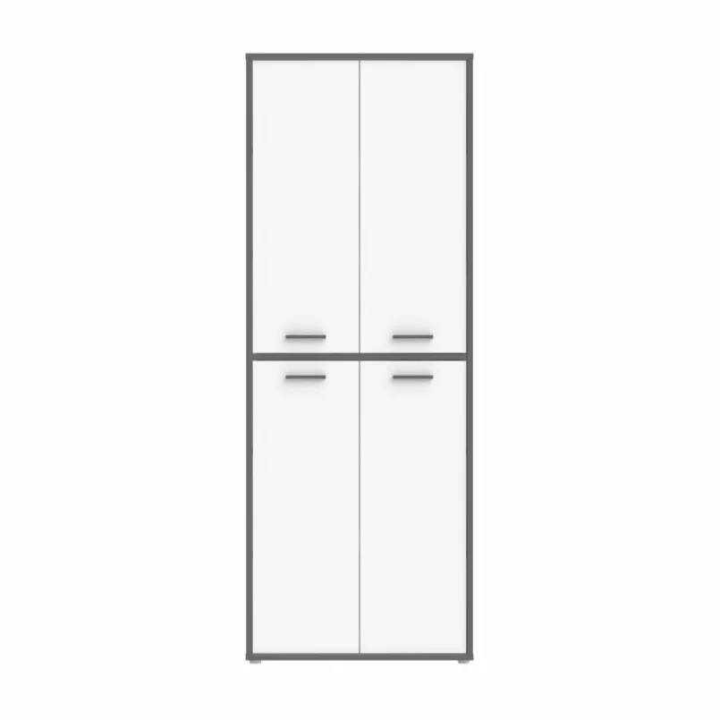 Büroschränke & Regale|Büromöbel-Serien|FORTE Aktenschrank 4-trg. Keflavik Weiß