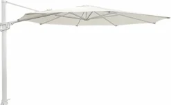 Sonnenschirme|LIRO Ampelschirm Amrum Schirm Ø350 cm Weiß