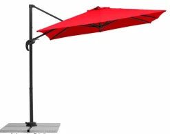Schneider Schirme Sonnenschirme-Ampelschirm Rhodos Junior 230 x 230 cm Rot