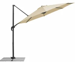 Sonnenschirme|Schneider Schirme Ampelschirm Rhodos Junior ø 300 cm Natur