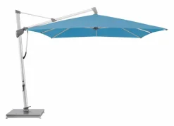 Glatz Sonnenschirme-Ampelschirm Sombrano S+ 350 x 350 cm Blau