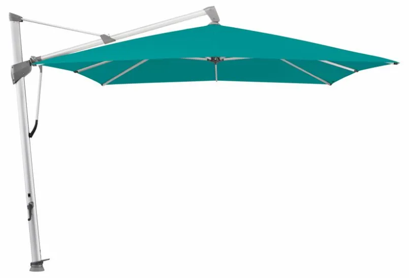 Sonnenschirme|Glatz Ampelschirm Sombrano S+ 300 x 300 cm Türkis