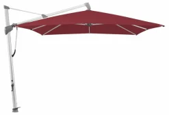 Sonnenschirme|Glatz Ampelschirm Sombrano S+ 400 x 300 cm Weinrot