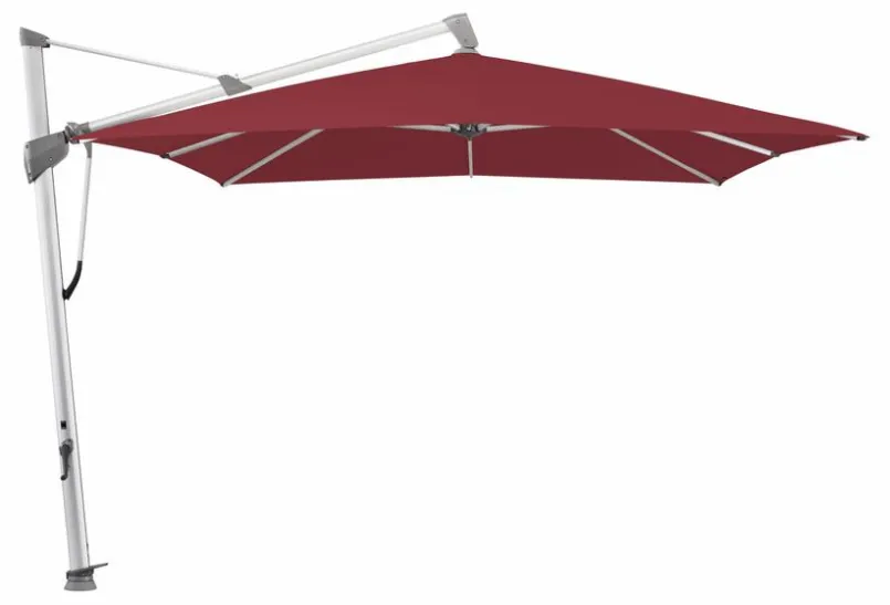 Sonnenschirme|Glatz Ampelschirm Sombrano S+ 400 x 300 cm Weinrot