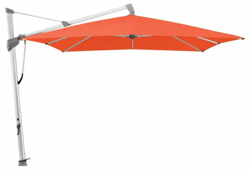 Sonnenschirme|Glatz Ampelschirm Sombrano S+ 300 x 300 cm Papaya