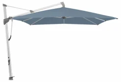 Glatz Sonnenschirme-Ampelschirm Sombrano S+ 400 x 300 cm Hellblau