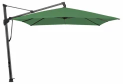 Sonnenschirme|Glatz Ampelschirm Sombrano S+ 300 x 300 cm Dunkelgrün